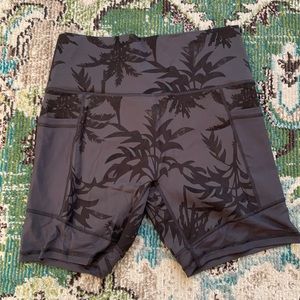 Aerie Bike Shorts Mesh Pocket